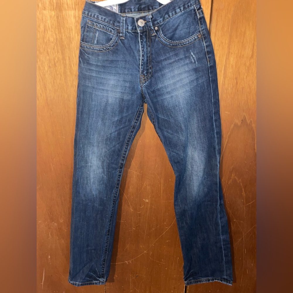 John B. Stetson Men's straight leg Blue Jeans 29x34 like new